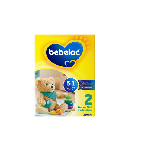 Bebelac 5 i 1 arada 2 devam sütü 250 gr