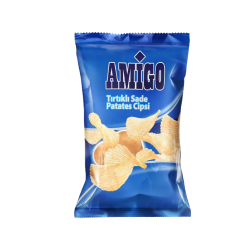 Amigo Tırtıklı Sade Patates Cipsi 150 g
