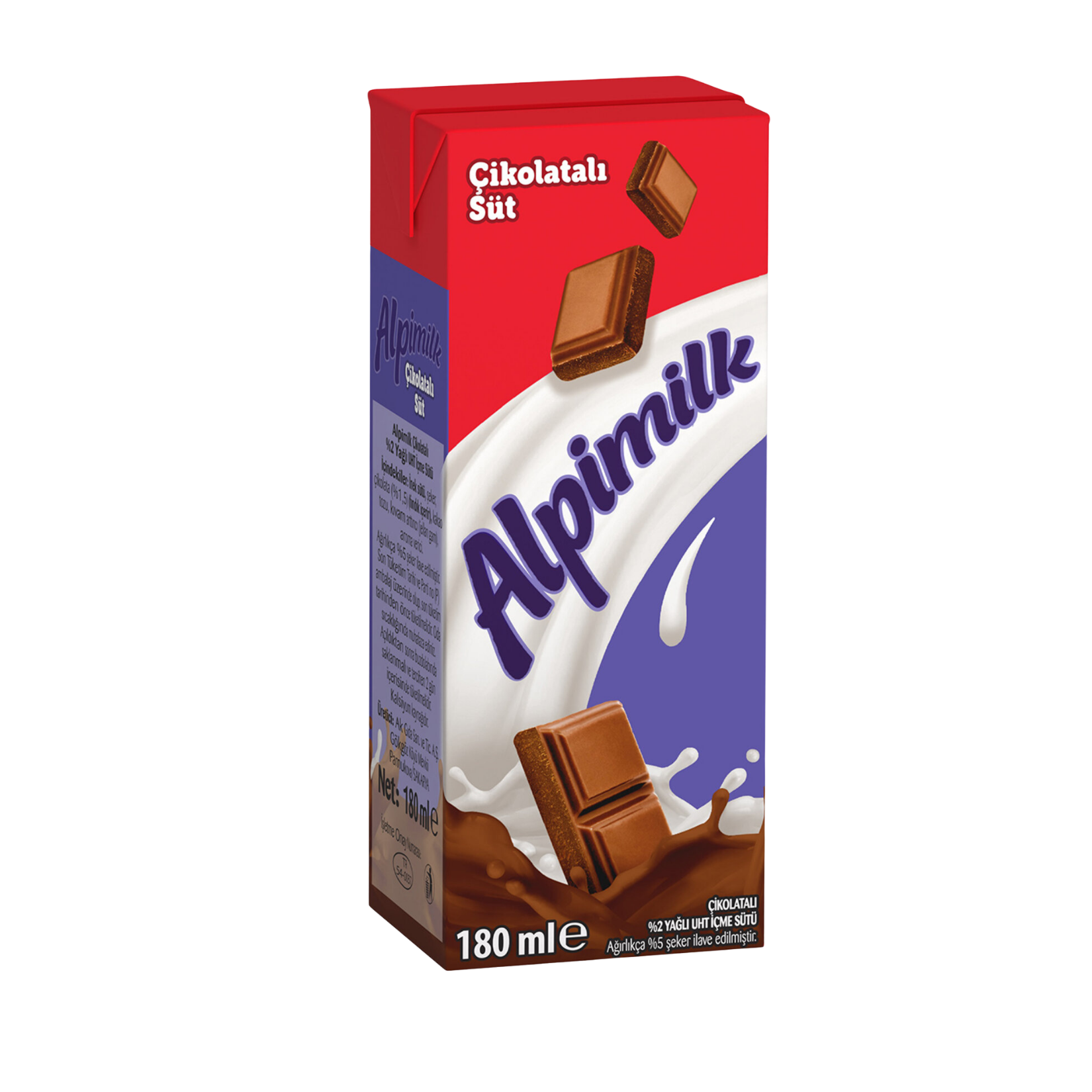 Alpimilk çikolatalı süt 180 Ml 