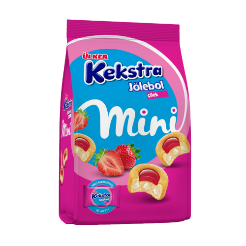 Ülker Kekstra Mini Çilekli 150 G