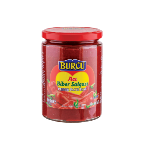 Burcu Acı Biber Salçası 600 G