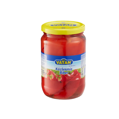 Közlenmiş Biber Bizim Vatan 680 g