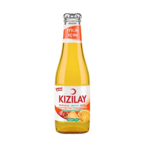 Kızılay Portakal-Bisküvi-Elmalı Maden Suyu