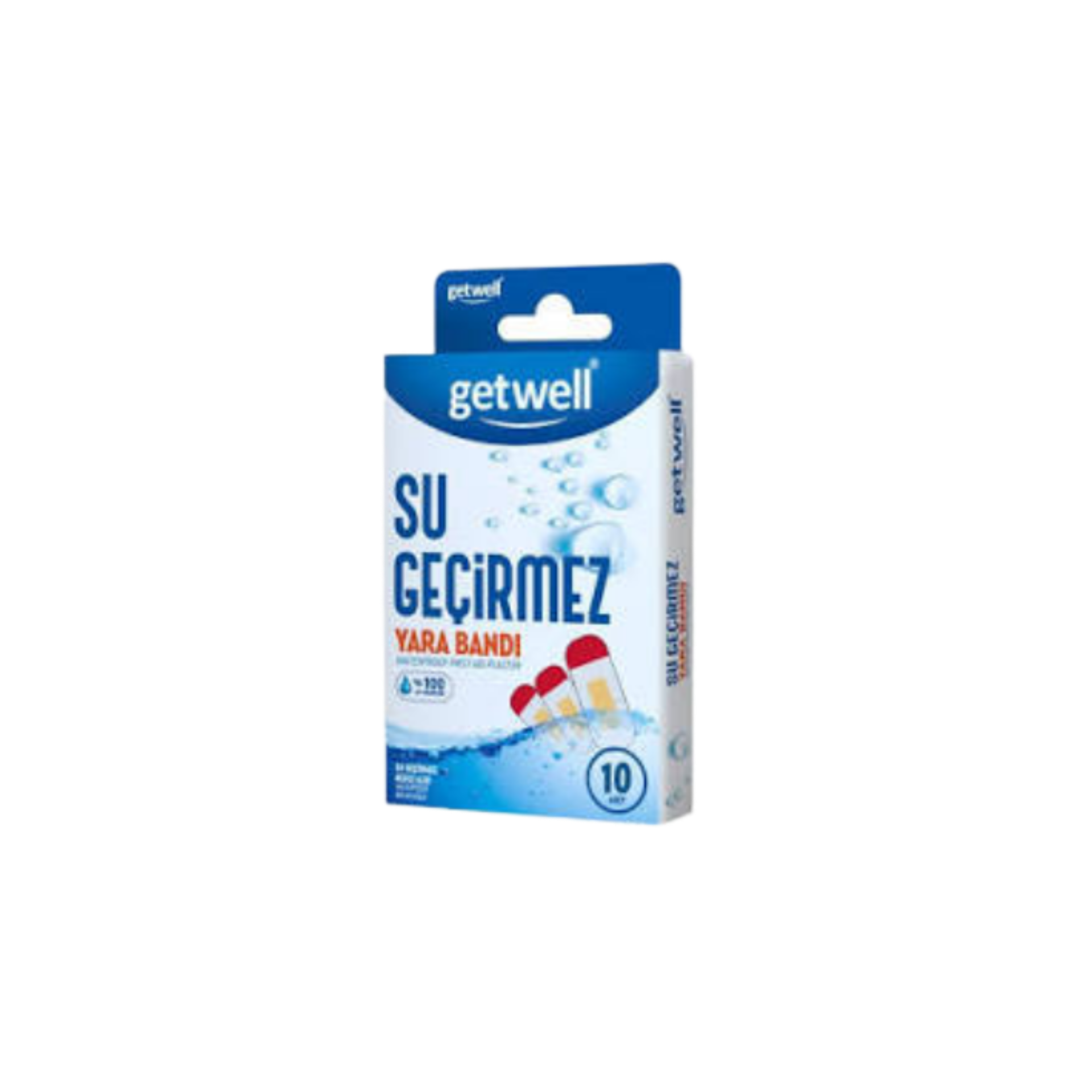 Getwell su geçirmez yara bandı 10 Adet