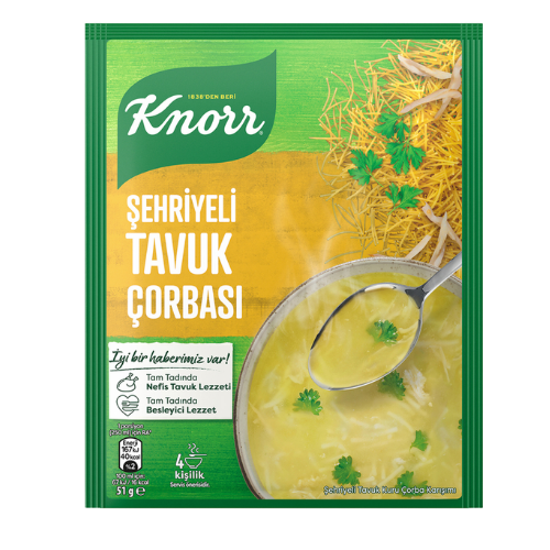 Knorr şehriyeli tavuk çorbası 51 Gr 