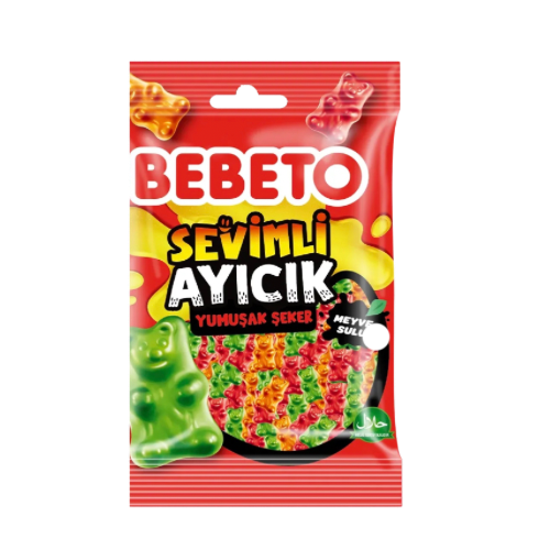 BEBETO SEVİMLİ AYICIK 80 GR. JELLY