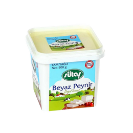 Sütaş beyaz peynir tam yağlı 500 gr 