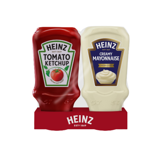 Heinz Ketçap 375 G + Mayonez 330 G İkili Set