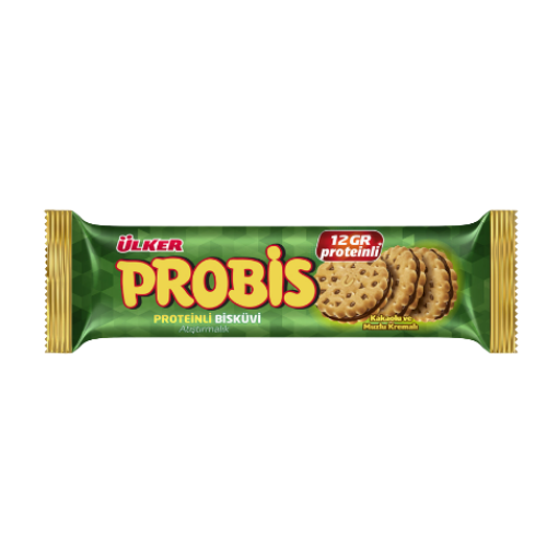 Ülker Probis Kakaolu ve Muzlu Proteinli Bisküvi 75 Gr