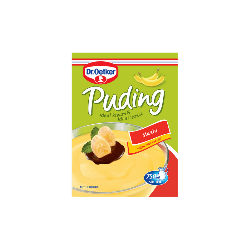 Dr .Oetker muzlu puding 120  g