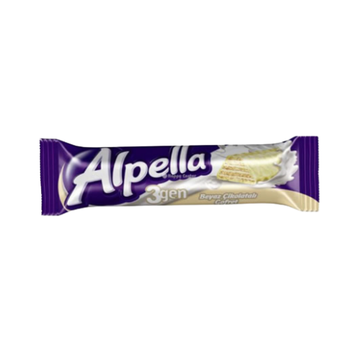 Alpella 3Gen Gofret Beyaz 28 Gr