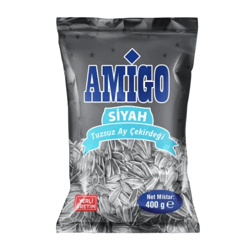 Amigo siyah tuzsuz ayçekirdeği 400 gr