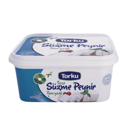 Torku süzme peynir tam yağlı 450 gr 